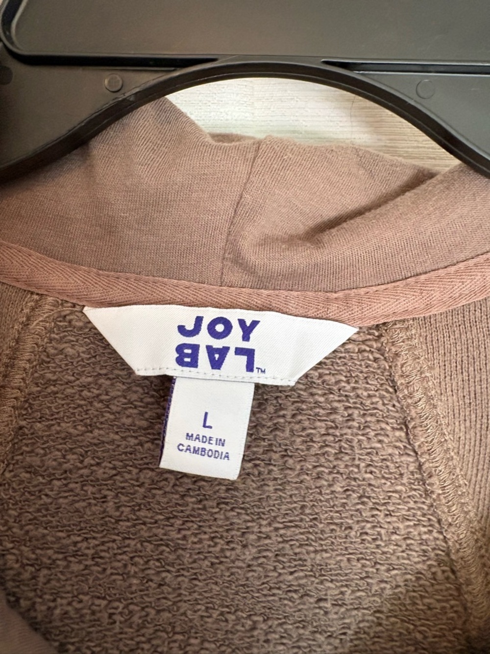 JoyLab Oversized Boho Zip Up Hoodie - Picture 4 of 6